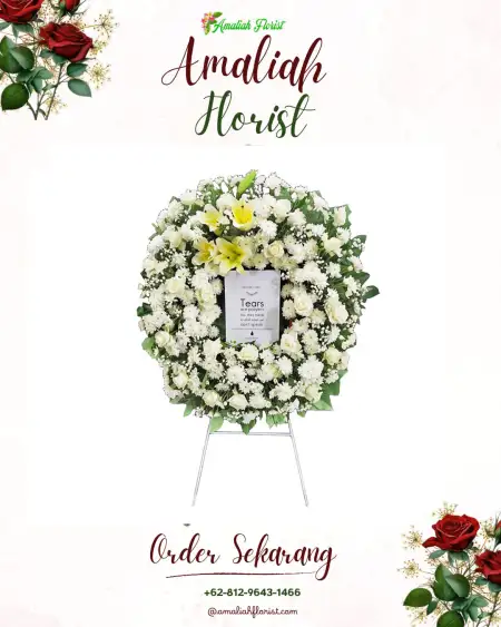 Krans Bunga Duka Cilodong Depok